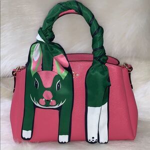 Bunny 🐰 Rabbit Twilly Bandeau Hair Neck Bag Tie 